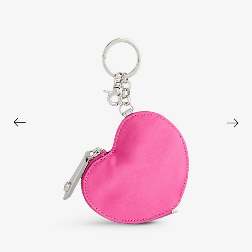 VIVIENNE WESTWOOD
Orb-embroidered recycled-polycotton keyring coin purse - Picture 3 of 9